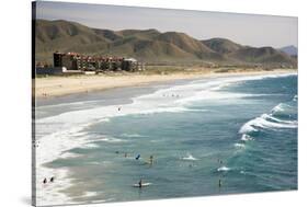 Mexico, Baja California Sur, Todos Santos. Cerritos Beach.-Merrill Images-Stretched Canvas