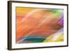 Mexico, Baja California, Tecate. Abstract Wash of Color Patterns-Don Paulson-Framed Photographic Print