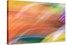 Mexico, Baja California, Tecate. Abstract Wash of Color Patterns-Don Paulson-Stretched Canvas