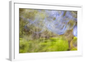 Mexico, Baja California, Tecate. Blur of Rancho La Puerta Scene-Don Paulson-Framed Photographic Print