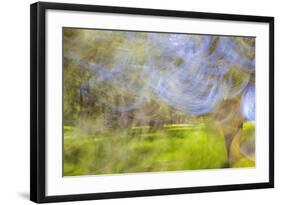 Mexico, Baja California, Tecate. Blur of Rancho La Puerta Scene-Don Paulson-Framed Photographic Print