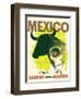 Mexico - Bull and Boy Matador - Braniff International Airways-null-Framed Art Print