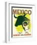 Mexico - Bull and Boy Matador - Braniff International Airways-null-Framed Art Print