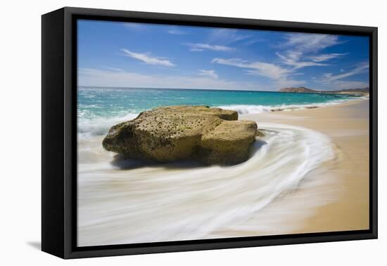 Mexico, Cabo San Lucas. Ocean Shore Landscape-Jaynes Gallery-Framed Stretched Canvas