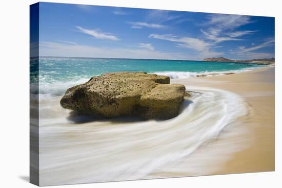 Mexico, Cabo San Lucas. Ocean Shore Landscape-Jaynes Gallery-Stretched Canvas