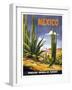 Mexico Cactus-null-Framed Giclee Print