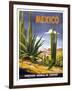 Mexico Cactus-null-Framed Premium Giclee Print