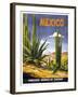 Mexico Cactus-null-Framed Giclee Print