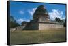 Mexico, Chichen Itza, Mayan Archeological Site, El Caracol, Circular Astronomical Observatory-null-Framed Stretched Canvas