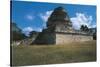 Mexico, Chichen Itza, Mayan Archeological Site, El Caracol, Circular Astronomical Observatory-null-Stretched Canvas