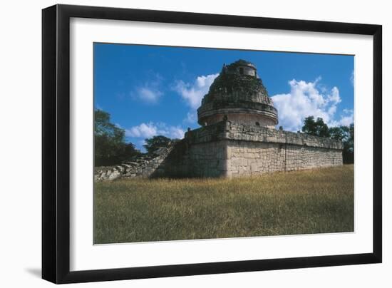 Mexico, Chichen Itza, Mayan Archeological Site, El Caracol, Circular Astronomical Observatory-null-Framed Giclee Print