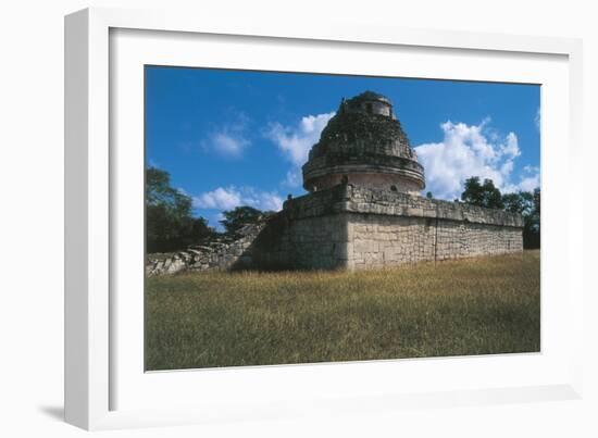 Mexico, Chichen Itza, Mayan Archeological Site, El Caracol, Circular Astronomical Observatory-null-Framed Giclee Print