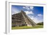 Mexico, Chichen Itza. the East Side of the Main Pyramid-David Slater-Framed Photographic Print