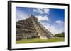 Mexico, Chichen Itza. the East Side of the Main Pyramid-David Slater-Framed Photographic Print