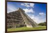 Mexico, Chichen Itza. the East Side of the Main Pyramid-David Slater-Framed Photographic Print