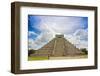 Mexico, Chichen Itza. the North Side and Main Stairway of the Main Pyramid-David Slater-Framed Photographic Print