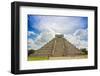 Mexico, Chichen Itza. the North Side and Main Stairway of the Main Pyramid-David Slater-Framed Photographic Print