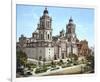 Mexico City Assumption Cathedral-null-Framed Art Print