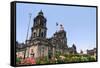 Mexico City Cathedral-1photo-Framed Stretched Canvas