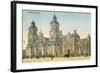 Mexico City Cathedral-null-Framed Art Print