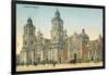 Mexico City Cathedral-null-Framed Art Print