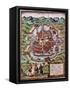 Mexico City in the Early 16th Century-Hernando Cortes-Framed Stretched Canvas