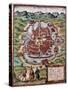 Mexico City in the Early 16th Century-Hernando Cortes-Stretched Canvas