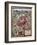 Mexico City in the Early 16th Century-Hernando Cortes-Framed Giclee Print