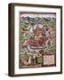 Mexico City in the Early 16th Century-Hernando Cortes-Framed Giclee Print