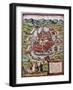 Mexico City in the Early 16th Century-Hernando Cortes-Framed Giclee Print