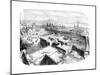 Mexico City, Mexico, Mid 19th Century-null-Mounted Giclee Print