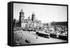 Mexico City: Zocalo, c1930-null-Framed Stretched Canvas