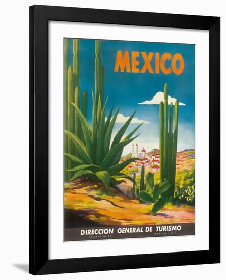 Mexico, Ciudad Juarez, Chihuahua, c.1950-Magallon-Framed Giclee Print