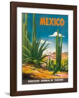 Mexico, Ciudad Juarez, Chihuahua, c.1950-Magallon-Framed Giclee Print