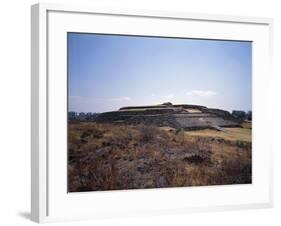 Mexico, Cuicuilco, Pyramid, Aztec Archaeological Site-null-Framed Giclee Print