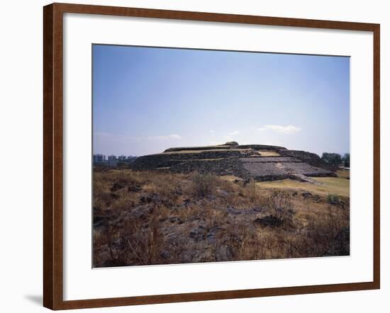 Mexico, Cuicuilco, Pyramid, Aztec Archaeological Site-null-Framed Giclee Print