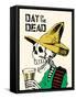 Mexico - Day of the Dead Festival, Vintage Travel Poster, 1900-Jose Guadalupe Posada-Framed Stretched Canvas