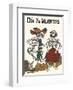 Mexico - Dia de los Muertos (Day of the Dead) - Dancing Skeletons-Jose Guadalupe Posada-Framed Art Print