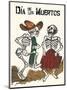 Mexico - Dia de los Muertos (Day of the Dead) - Dancing Skeletons-Jose Guadalupe Posada-Mounted Art Print