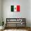 Mexico Flag Design with Wood Patterning - Flags of the World Series-Philippe Hugonnard-Art Print displayed on a wall