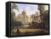 Mexico, Guadalupe City, 1859-Jose Masonry-Framed Stretched Canvas