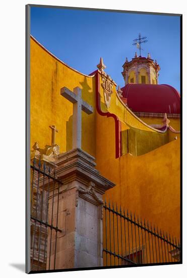 Mexico, Guanajuato, Basilica Coelgiata de Nuestra.-Terry Eggers-Mounted Photographic Print