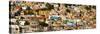 Mexico, Guanajuato, City view Panorama-Terry Eggers-Stretched Canvas