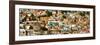 Mexico, Guanajuato, City view Panorama-Terry Eggers-Framed Photographic Print