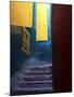 Mexico, Guanajuato, Colorful Back Alley stairs-Terry Eggers-Mounted Photographic Print