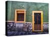 Mexico, Guanajuato, Colorful Back Alley-Terry Eggers-Stretched Canvas