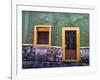 Mexico, Guanajuato, Colorful Back Alley-Terry Eggers-Framed Photographic Print