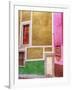 Mexico, Guanajuato, Colorful Back Alley-Terry Eggers-Framed Photographic Print