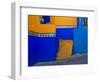 Mexico, Guanajuato, Colorful Back Alley-Terry Eggers-Framed Photographic Print