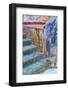 Mexico, Guanajuato. Colorful Stairs and Wall-Jaynes Gallery-Framed Photographic Print